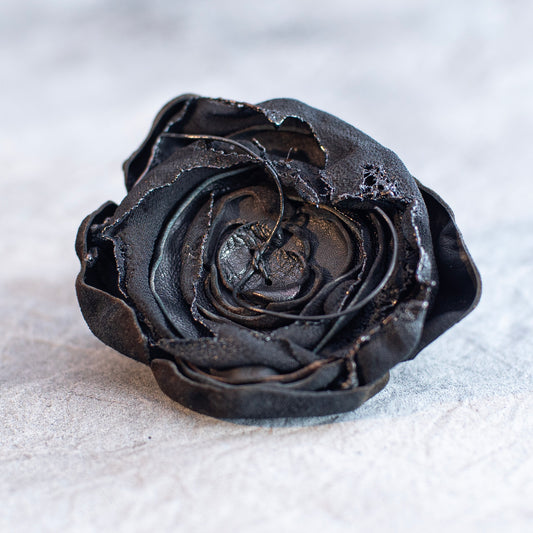 Plumbum Leather Flower Small - Studio Grundahl