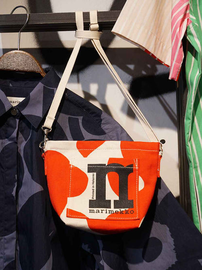 Marimekko Mono Mini Crossbody Off-White/Red