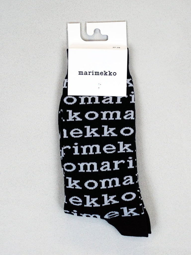 Marimekko Salla Logo Socks Black