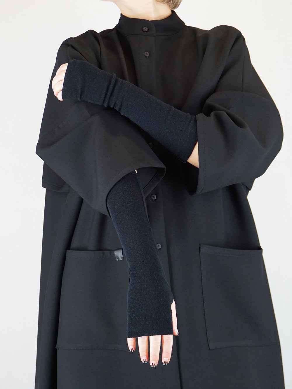 Liselotte Hornstrup Wrist Warmers Black