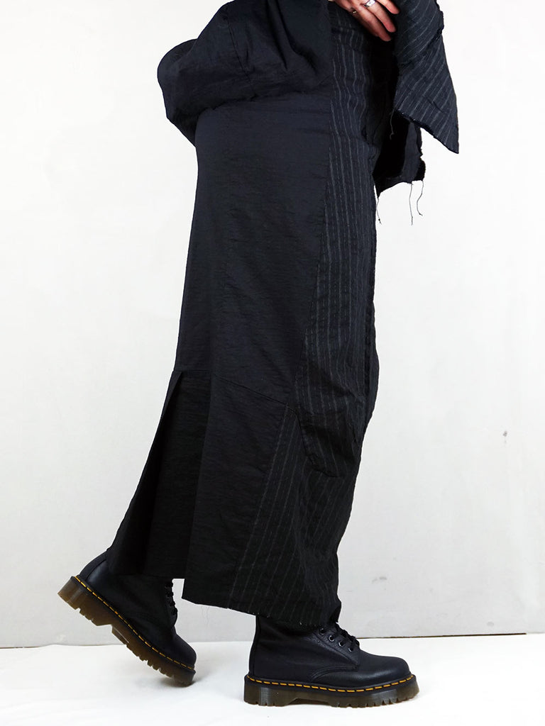 Rundholz 1100305 Skirt Black with stripes