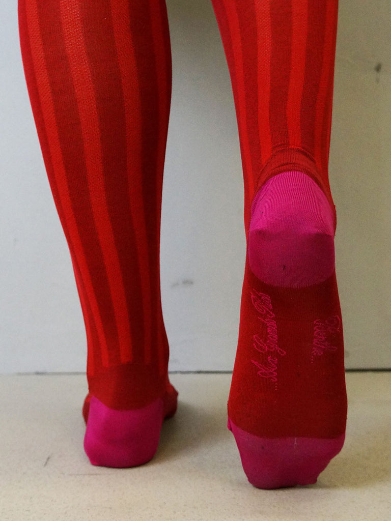 Berthe Knee Socks Red