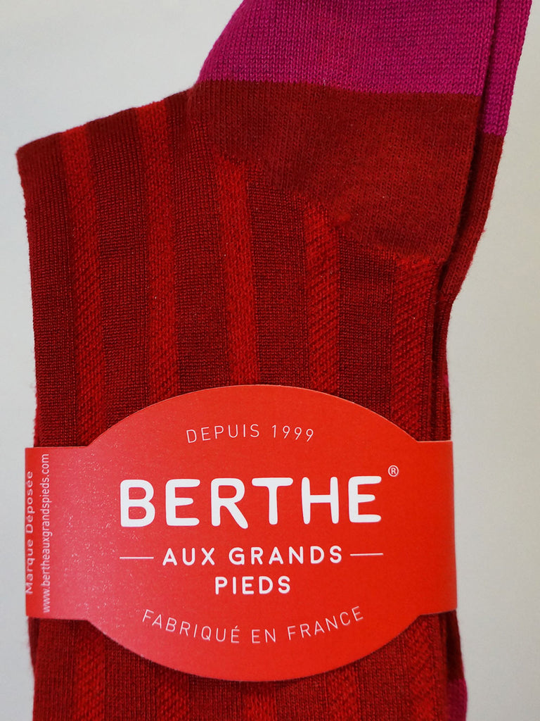 Berthe Knee Socks Red